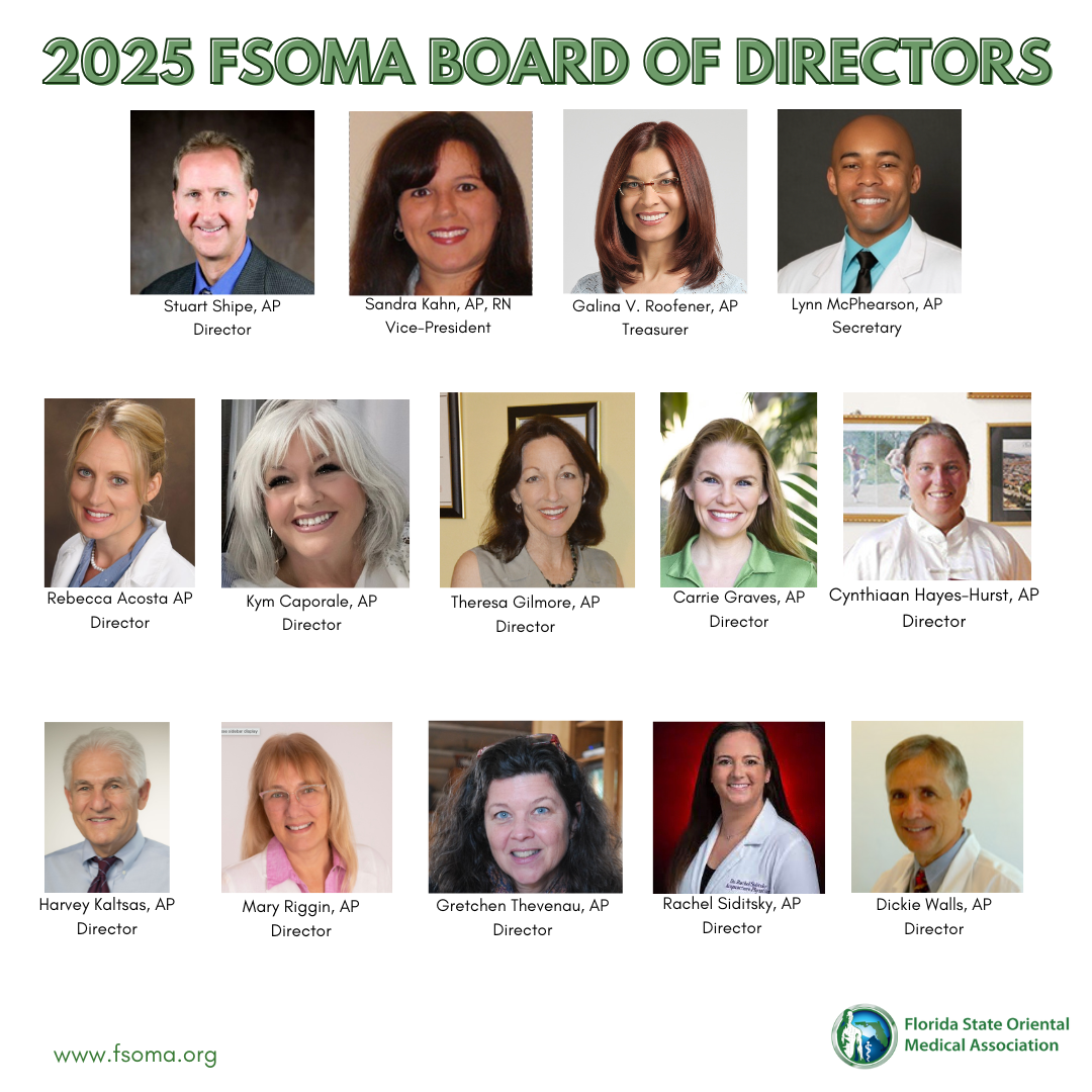 2025 FSOMA  Board of Directors